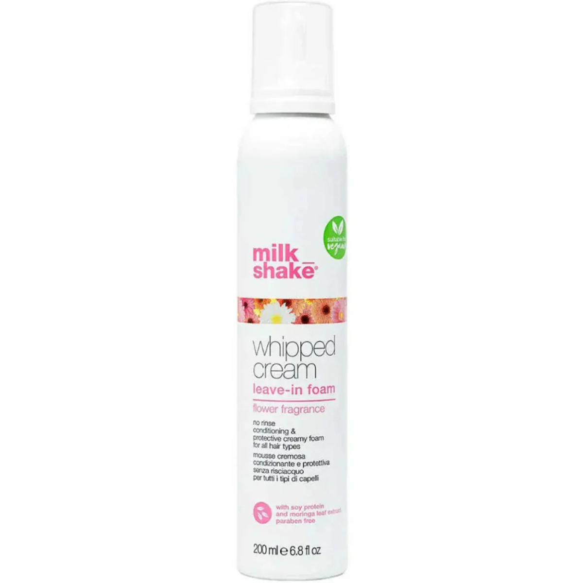 花 Milktea Купити Milk shake FLOWER FRAGRANCE Pink Leave-In Крем-пінка
